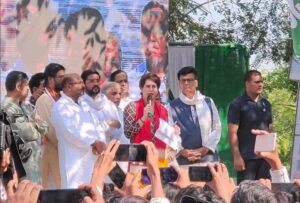 Priyanka Gandhi Flags Off Congress's 'Pratigya Yatra' In Uttar Pradesh