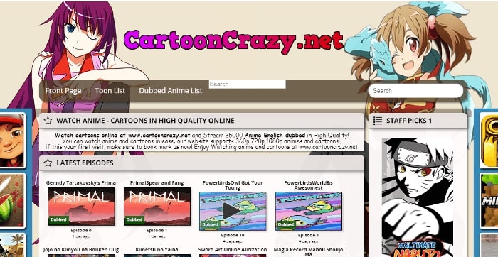 CartoonCrazy Alternatives: Best Cartoons Sites Like CartoonCrazy - Find