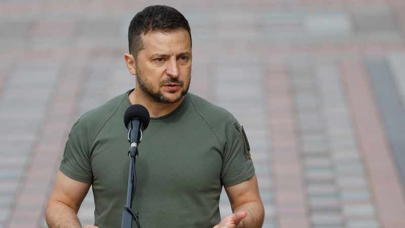 Ukraine's Zelensky Involved In Car Accident, Not Seriously Injured: Spokesman