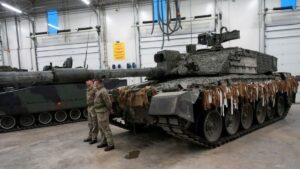 NATO allies pledge more arms for Ukraine, Germany holds out on tanks