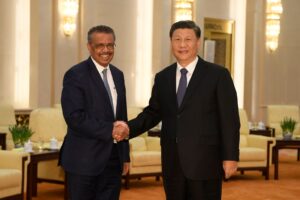 WHO welcomes data on COVID-19 in China, meeting with Minister
