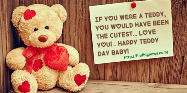 The softness of your love reminds me of my childhood love for teddy. You are my adult version of love for teddy. Happy teddy day my love