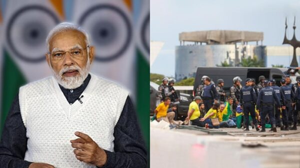 Deeply concerned, says PM Modi as Brazil ex-prez Bolsonaro’s supporters run riot