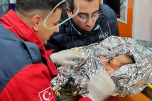Turkey Earthquake: 10-Day-Old Baby Rescued From Rubble After 90 Hours