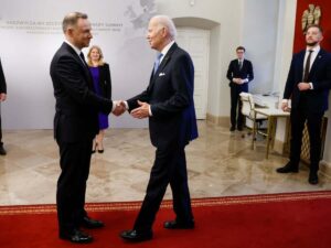 Biden as Putin suspends nuclear arms treaty with US